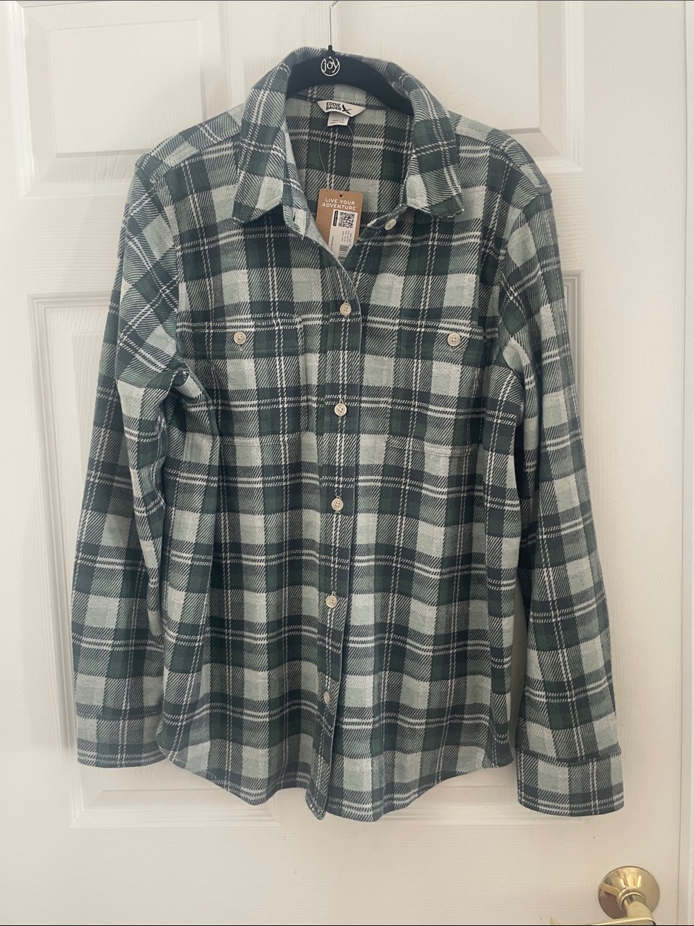 Eddie Bauer Soft Knit Button Down